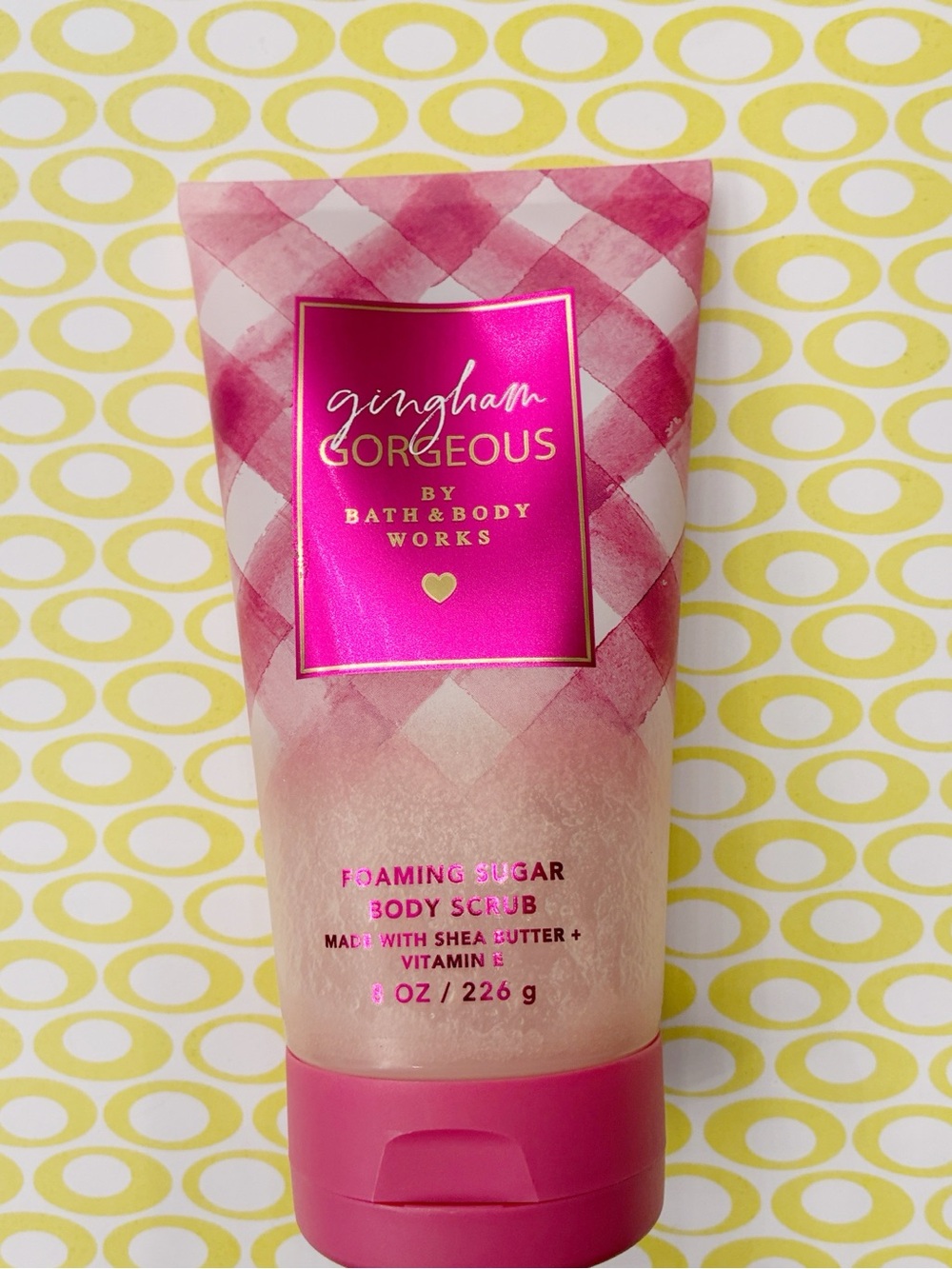 Bath & Body Works Gingham Gorgeous Foaming Sugar Body Scrub